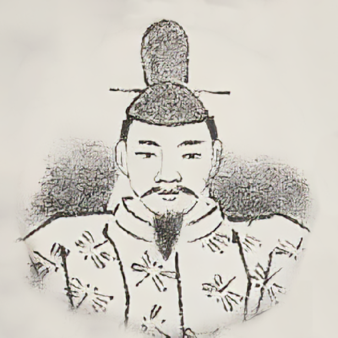 淳仁天皇の肖像